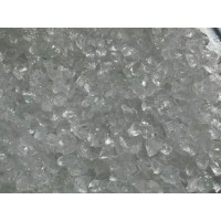 Exotic Pebbles & Aggregates Ice Clear Glass Pebbles, 2 lb   552441378
